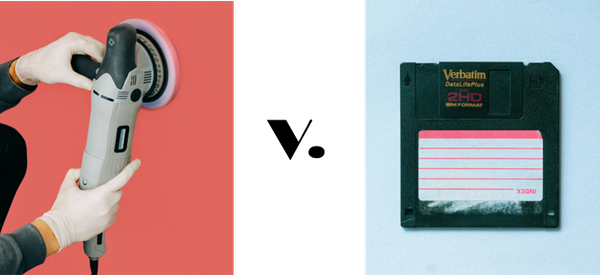 Buffer v. disk - a visceral lesson.